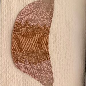 Mignonne Gavigan pink ombré beaded scarf necklace